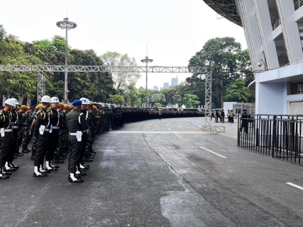 2.730 Personel Gabungan Siaga di Duel Persija vs Persebaya di GBK