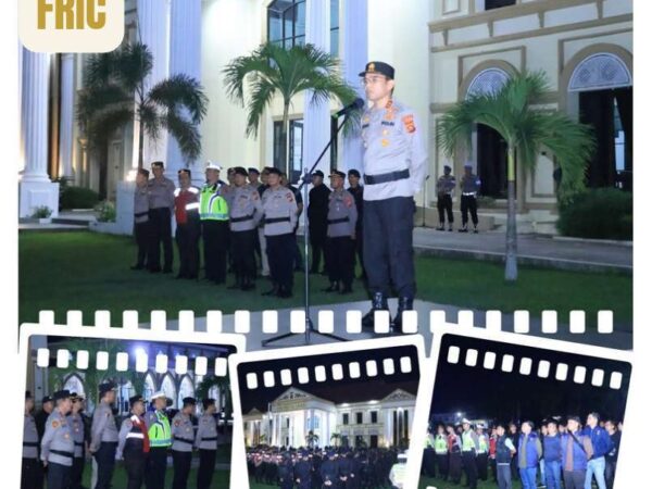 Kapolda Jambi Pimpin Apel Giat Patroli, Tegaskan Keamanan Kota Harus Dijaga Bersama.