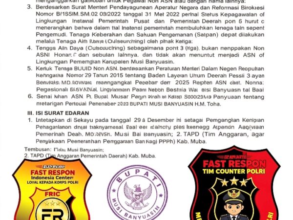 KETUA SATGAS FAST RESPON INDONESIA CENTER MUSI BANYUASIN, MUHTAR TEGAS MENYOROTI DUGAAN TINDAKAN KESEWENANG-WENANGAN BUPATI MUSI BANYUASIN.