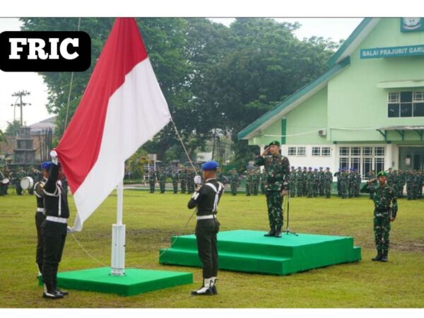 Kasrem 042/Gapu Pimpin Upacara Bendera 17-an, Tekankan disiplin dan Kepedulian terhadap Rakyat