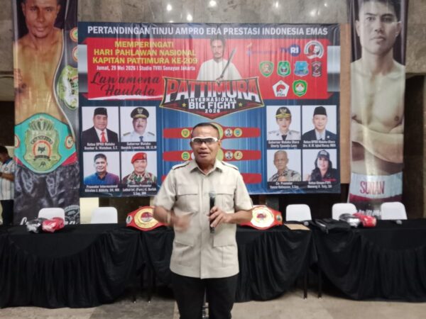 Panitia Pertandingan Tinju Patimura, Pastikan Standar Keselamatan Tinju dan Teknis Terpenuhi 90,9%
