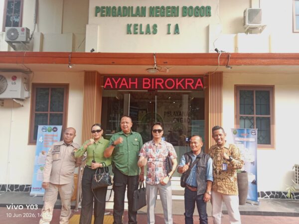 Sidang Sengketa Lahan Warisan H. Sumiar di PN Bogor Ditunda, Agenda Lanjut 23 Juni 2026