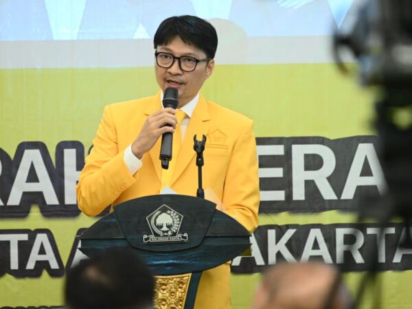 Ahmed Zaki Ketua DPD tk I Prov DKi Jakarta Sangat Optimis Di MUSDA XI PARTAI GOLKAR JAKARTA PUSAT BERLANGSUNG SUKSES
