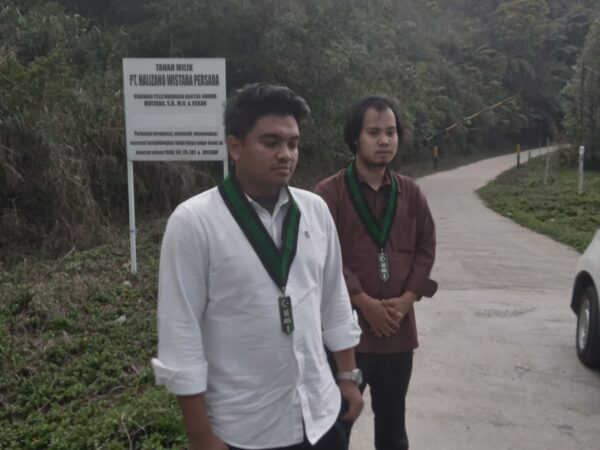 Ketum HMI Soroti jalan di Desa cipelang Kecamatan cijeruk untuk kepentingan kelompok